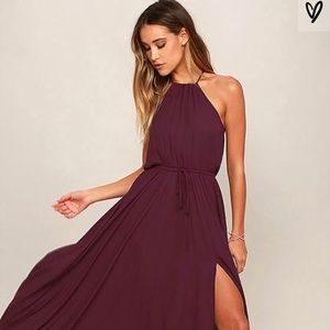 Lulus essence of style maxi dress